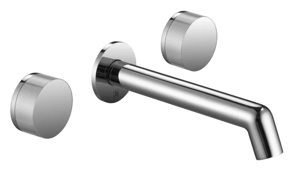 Just Taps Evo Wall Mounted Basin Mixer Chrome product image - Image 1