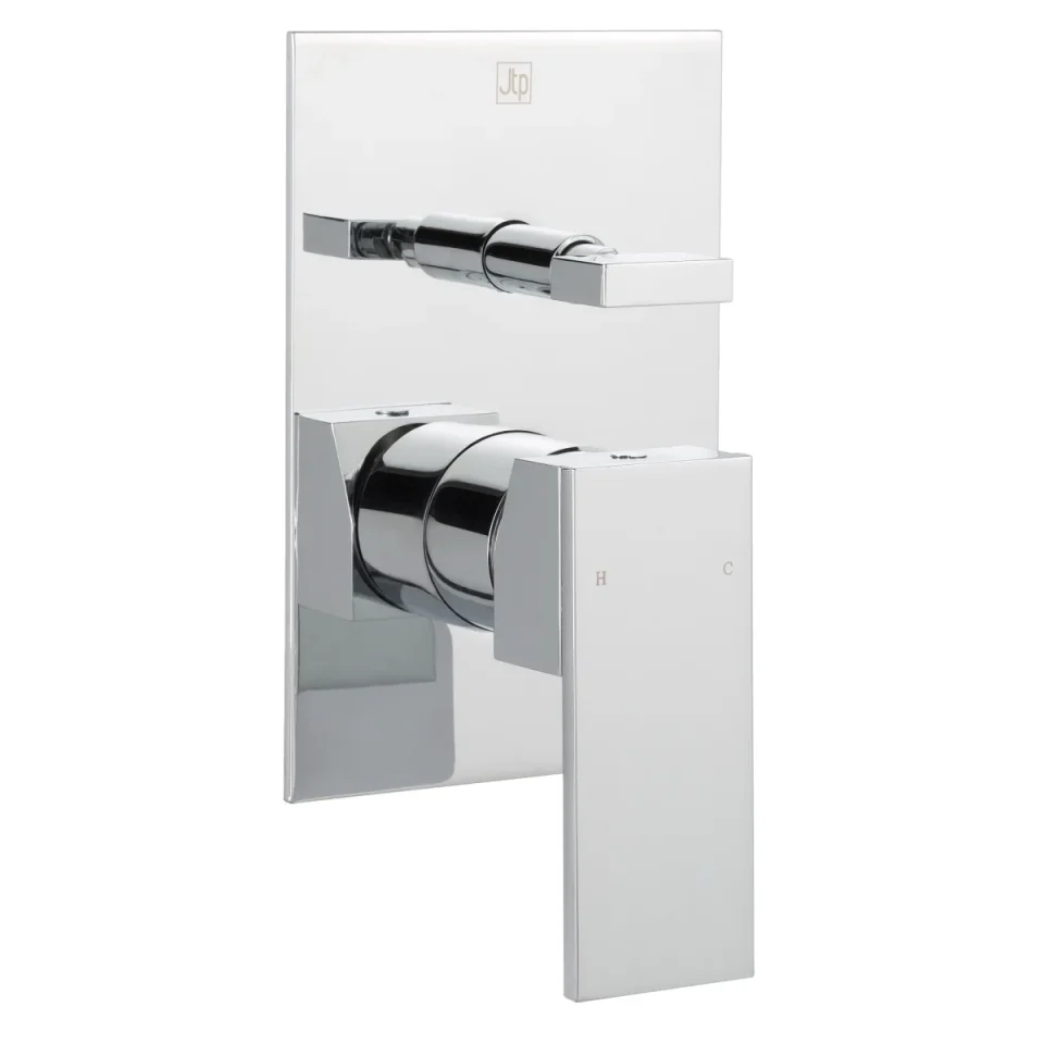 Just Taps Athena Single Lever Diverter Valve Chrome product image - Image 1