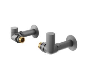  Crosswater MPRO Corner Rad Valve Slate
