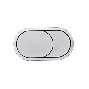 Roper Rhodes Oval Flush Button For Furniture Chrome