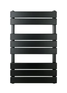 Just Taps Hix Radiator Matt Black 800 X 500
