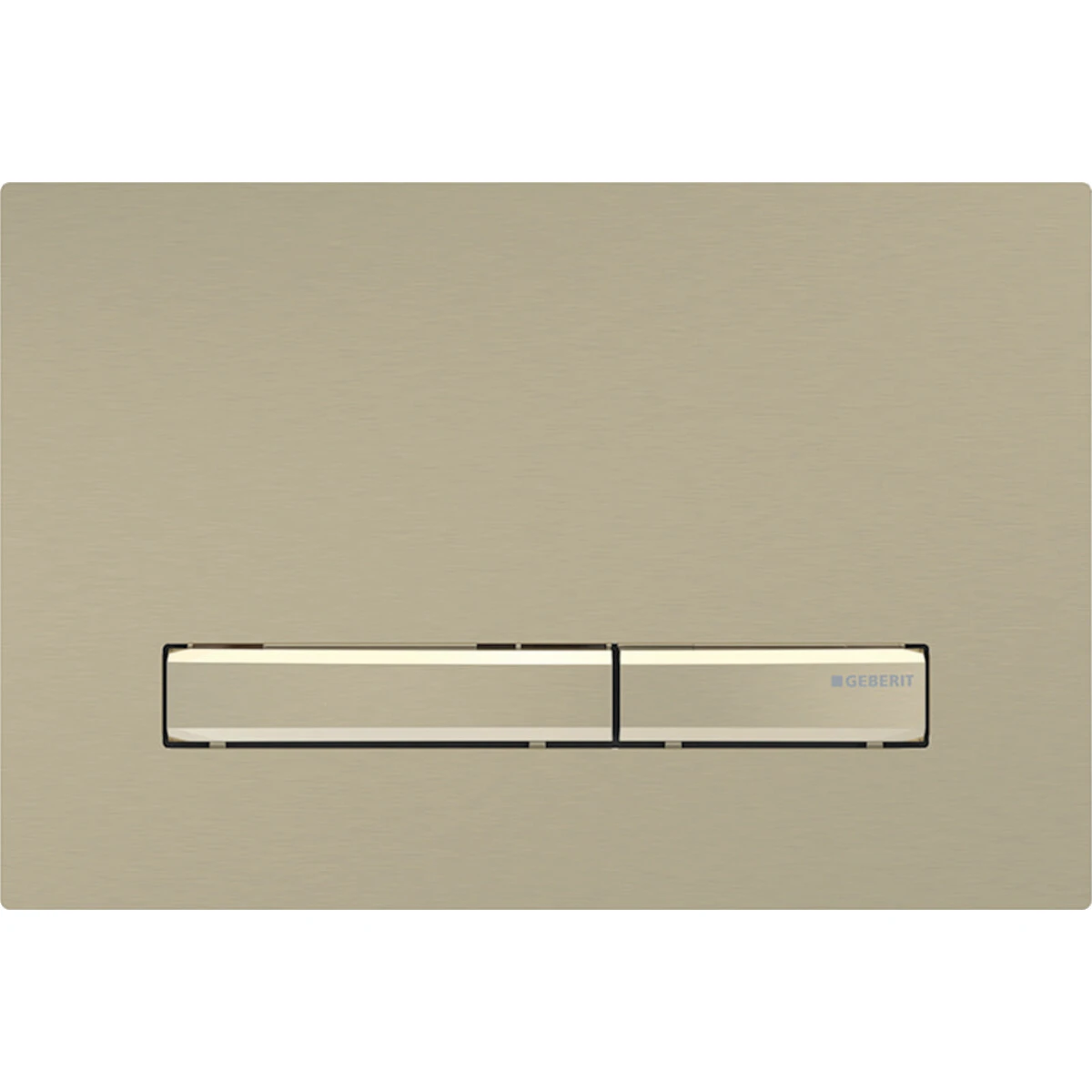 Geberit Sigma50 Flush Plate For Dual Flush, Brass