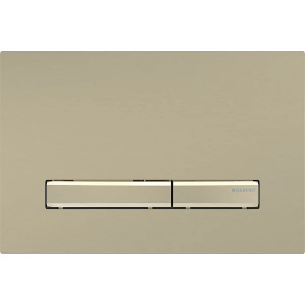 Geberit Sigma50 Flush Plate For Dual Flush, Brass