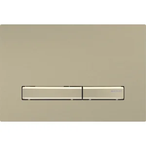 Geberit Sigma50 Flush Plate For Dual Flush, Brass