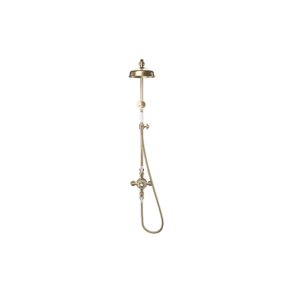 Crosswater Belgravia Exposed Shower Valve With Kit Brushed Brass