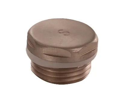 JTP Radiator Blanking cap brushed Bronze