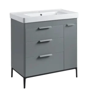 Roper Rhodes Fairmont 800mm Freestanding Unit - Matt Agave