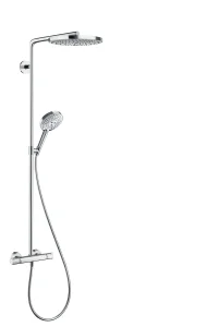 Hansgrohe Raindance Select S Showerpipe 240 2jet With Thermostatic Shower Mixer Chrome