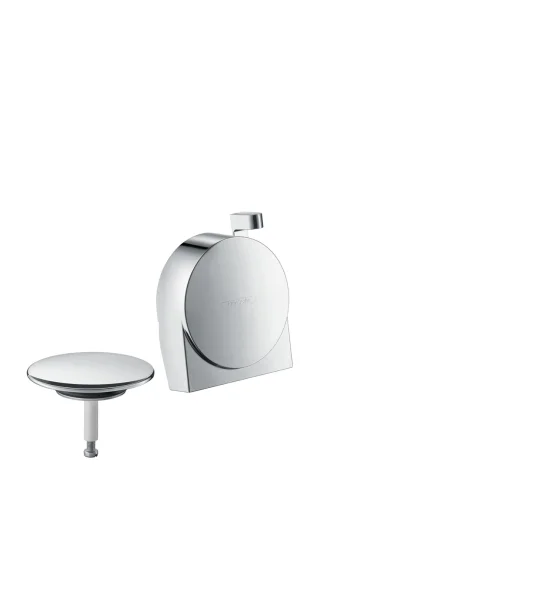 Hansgrohe Exafill S Finish Set Bath Filler, Waste And Overflow Set Chrome