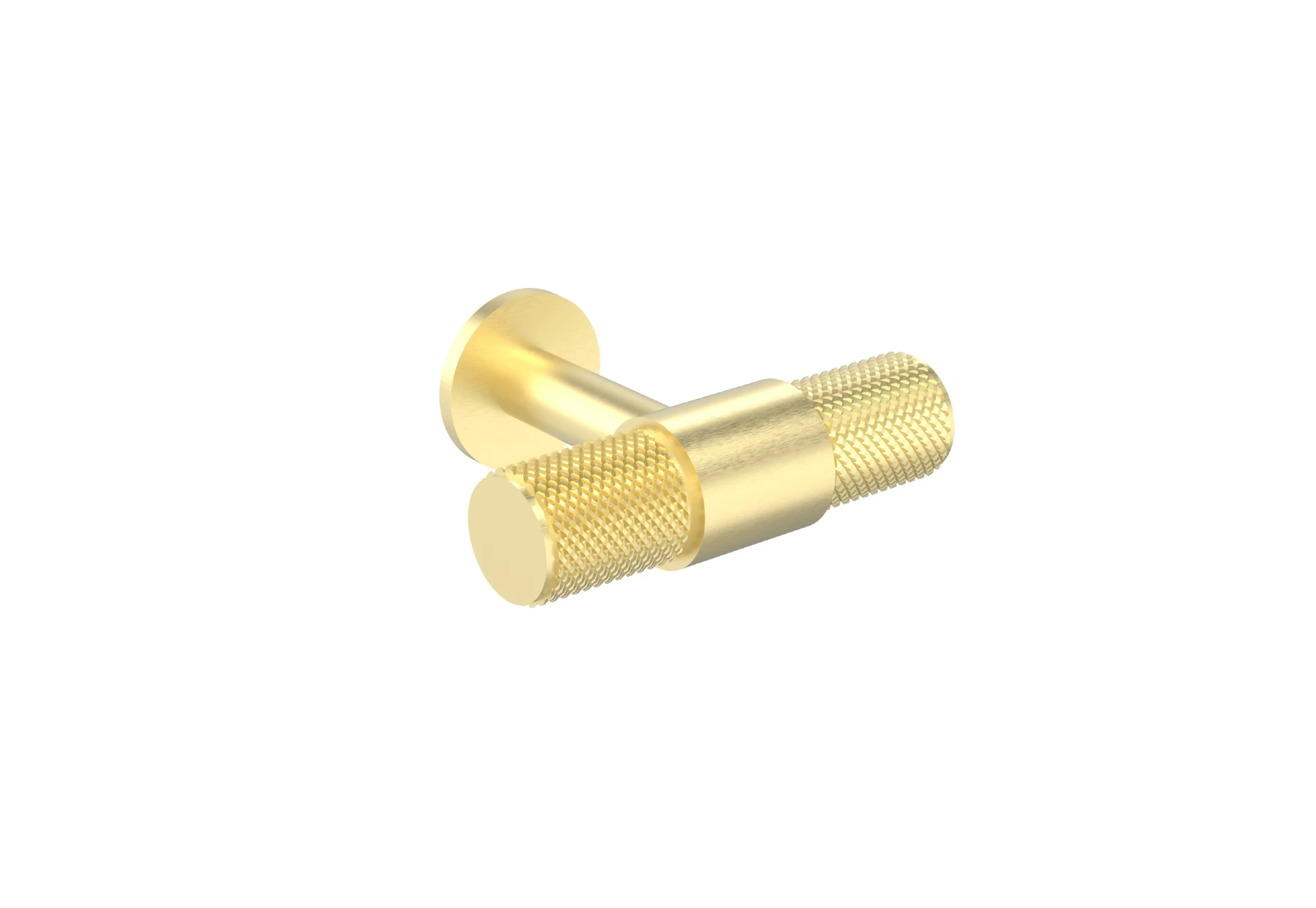 Saneux Malm Knob Handle - Brushed Brass