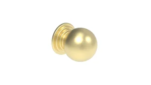 Saneux Winchester Knob Handle - Brushed Brass