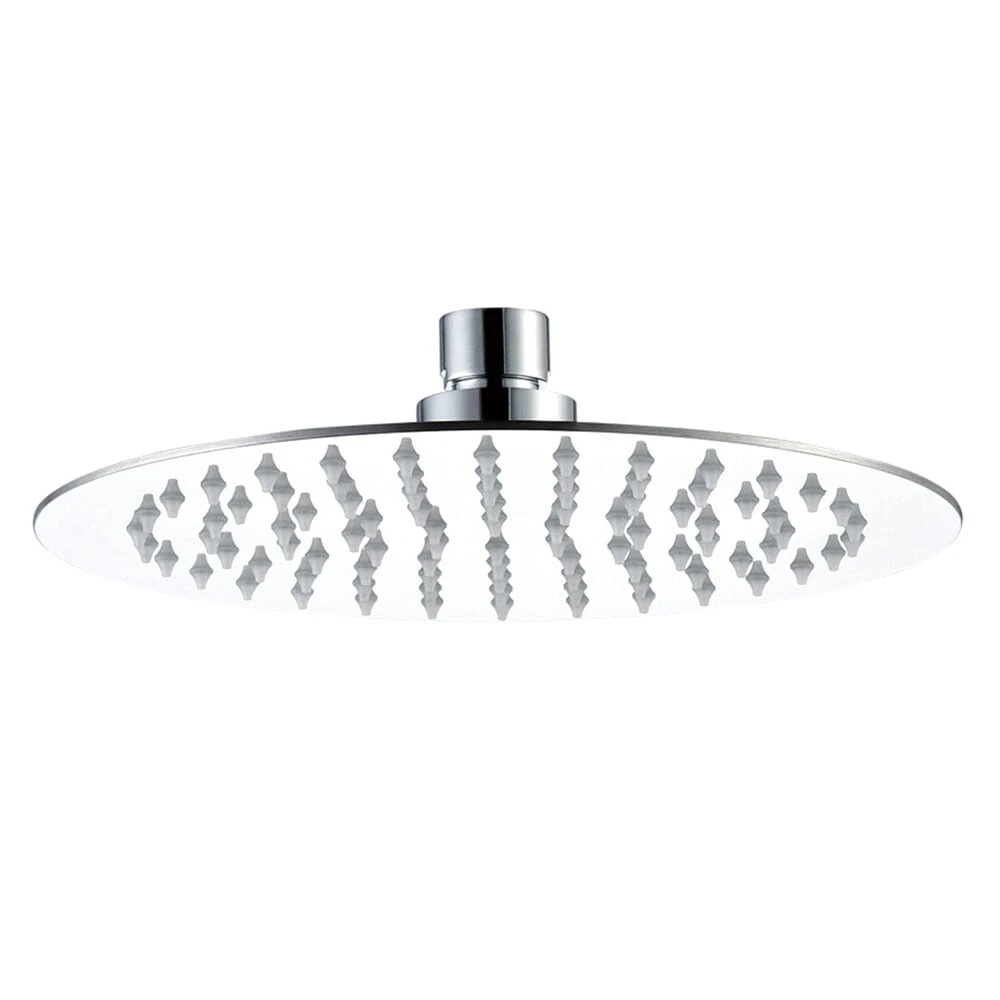 Just Taps Glide Ultra-Thin Round Shower Head 400mm Chrome