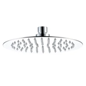 Just Taps Glide Ultra-Thin Round Shower Head 400mm Chrome