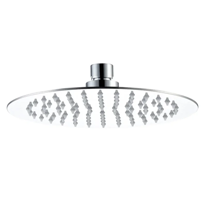 Just Taps Glide Ultra-Thin Round Shower Head 400mm Chrome product image - Image 1