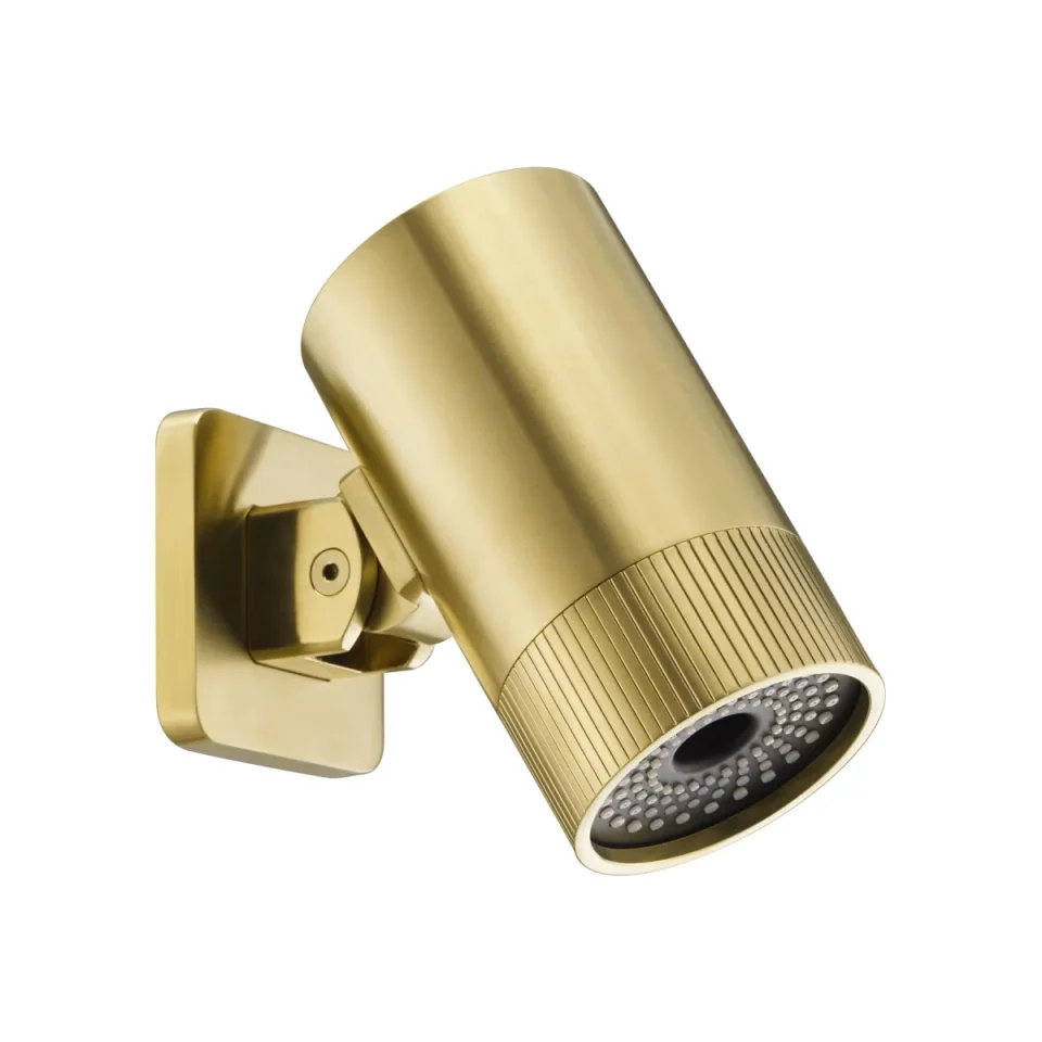 Just Taps Lumen Shower Head - Brushed Brass product image - Image 1