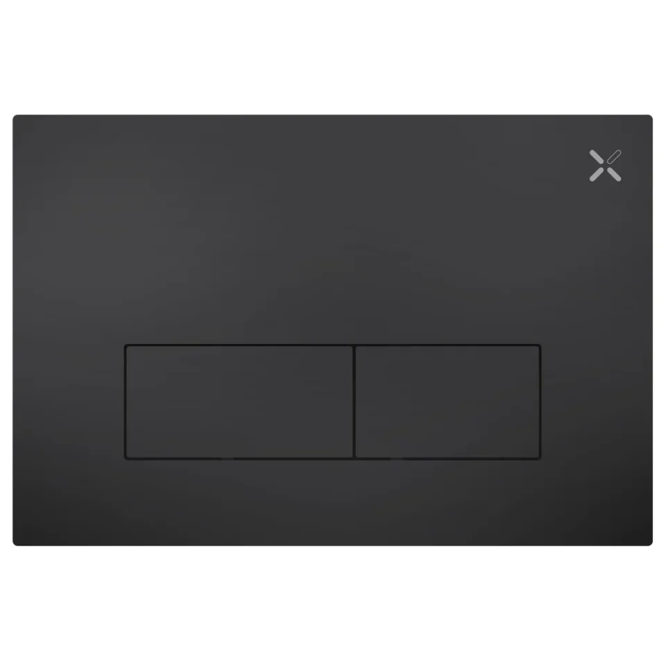 Crosswater Mpro Stainless Steel Flush Plate Slate detail view - Image 2
