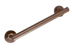 Just Taps Grab Bar 300mm Brushed Bronze