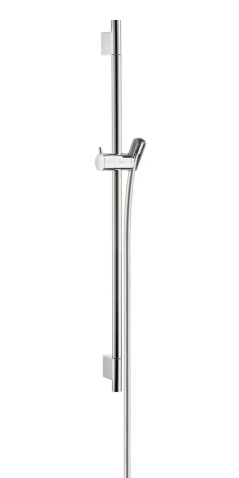 Hansgrohe Unica Shower Rail S Puro 65 Cm With Isiflex Shower Hose 160 Cm Chrome product image - Image 1