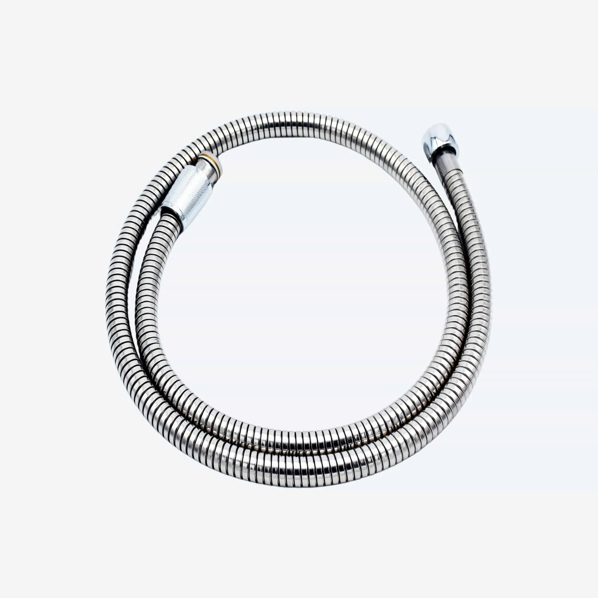 Just Taps Plastic Coated Shower Hose 1.25M Chrome