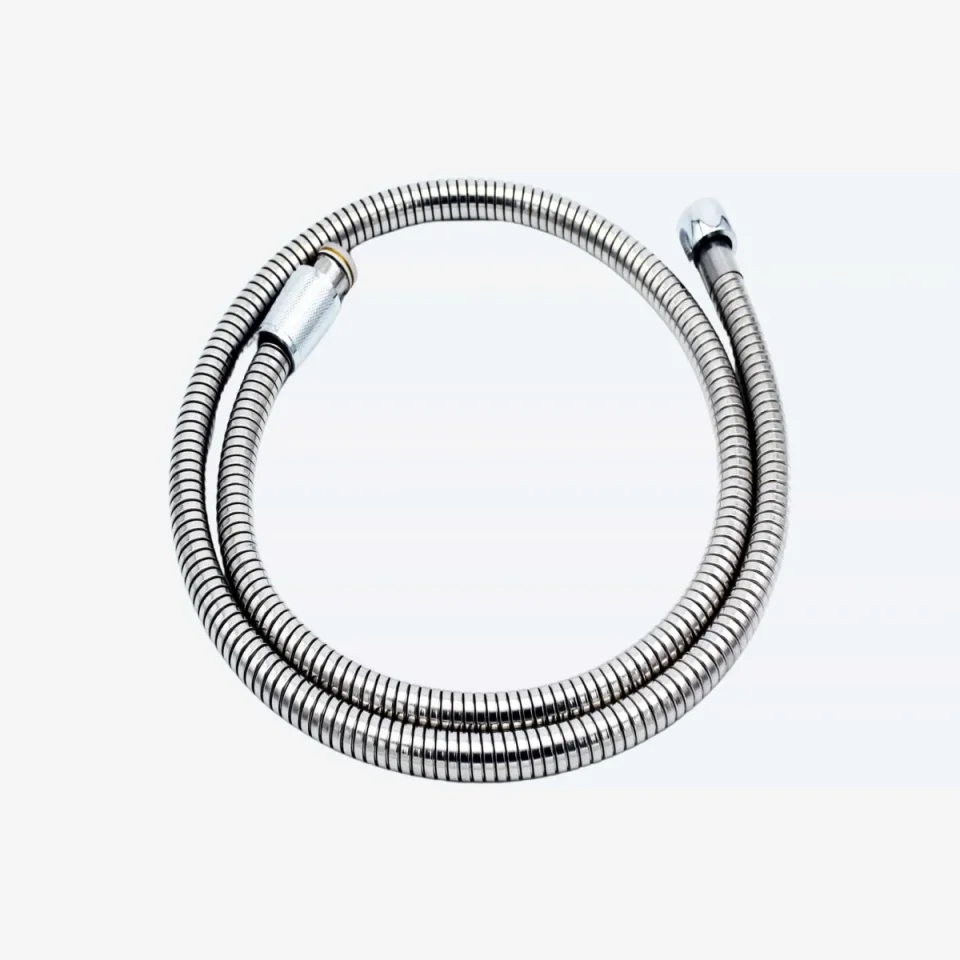 Just Taps Plastic Coated Shower Hose 1.25M Chrome product image - Image 1