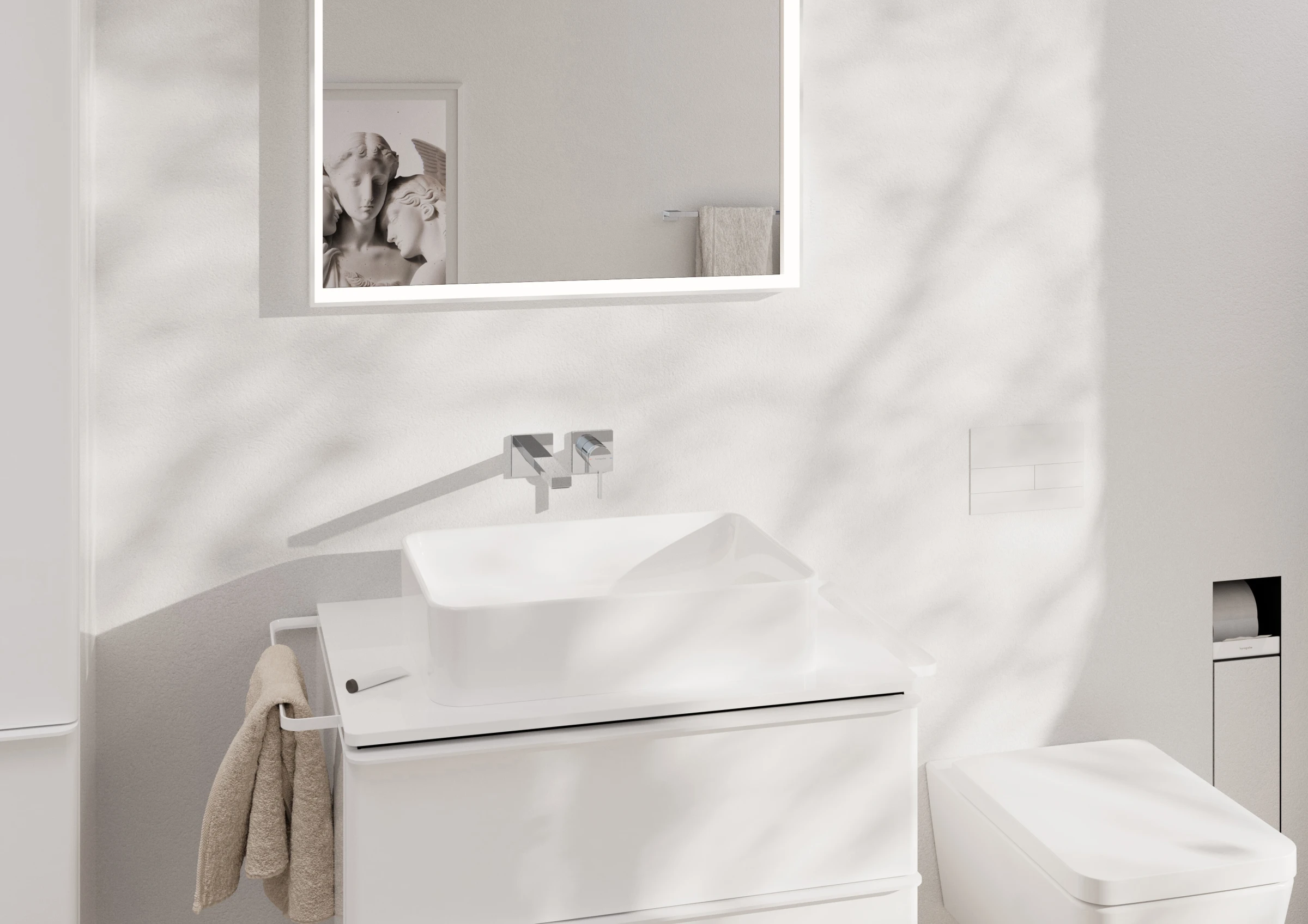 Hansgrohe Tecturis E Manual Mixers 232 X 262 X 83mm Chrome