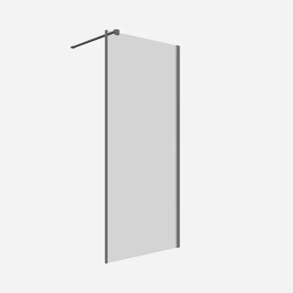 Crosswater Optix Side Panel for Pivot Door 900 Slate