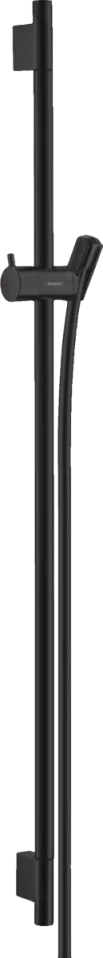 Hansgrohe Unica Shower Rail S Puro 90 Cm With Isiflex Shower Hose 160 Cm Matt Black detail view - Image 2