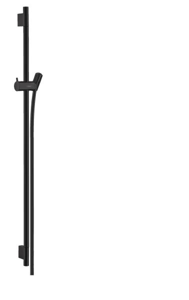 Hansgrohe Unica Shower Rail S Puro 90 Cm With Isiflex Shower Hose 160 Cm Matt Black