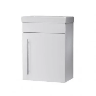 Roper Rhodes 450mm Esta Wall Mounted Unit - White product image - Image 1