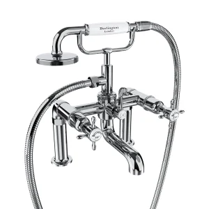 Burlington Guild Bath Shower Mixer Deck Mounted Chrome
