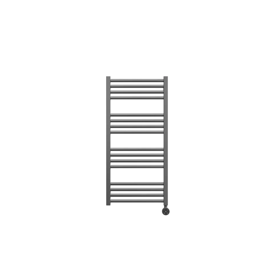 Crosswater MPRO Towel Warmer 430x900 All Electric Right Hand Slate Effect product image - Image 1