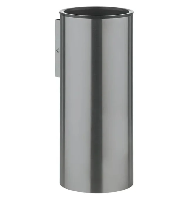 Crosswater 3ONE6 Tumbler Holder Stainless Slate detail view - Image 2