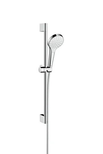 Hansgrohe Croma Select S Shower Set 110 1jet With Shower Rail 65 Cm White/chrome detail view - Image 2