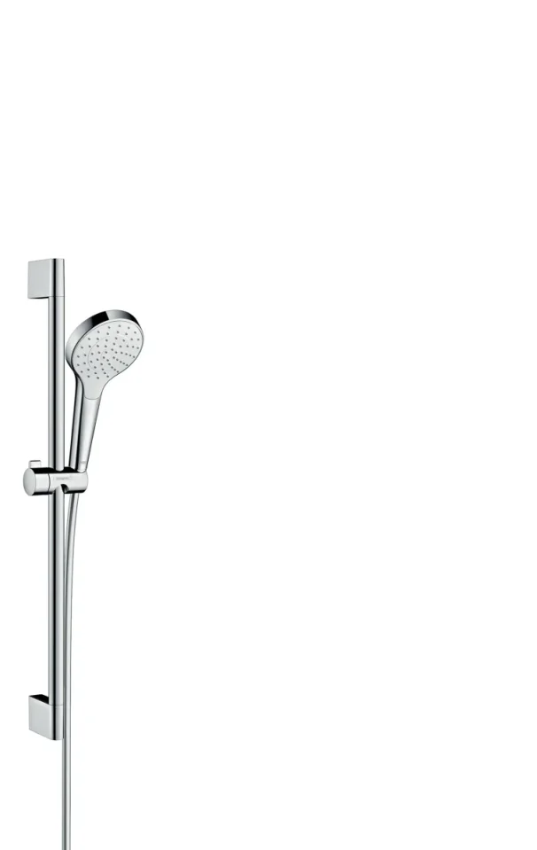 Hansgrohe Croma Select S Shower Set 110 1jet With Shower Rail 65 Cm White/chrome product image - Image 1