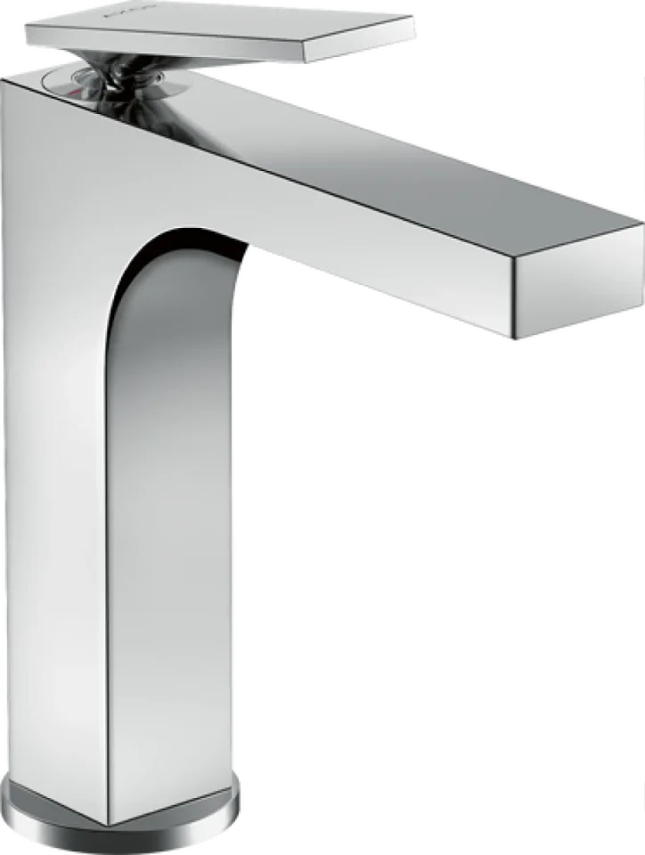 Axor Citterio Single Lever Basin Mixer 160 With Lever Handle And Waste Set Chrome product image - Image 1