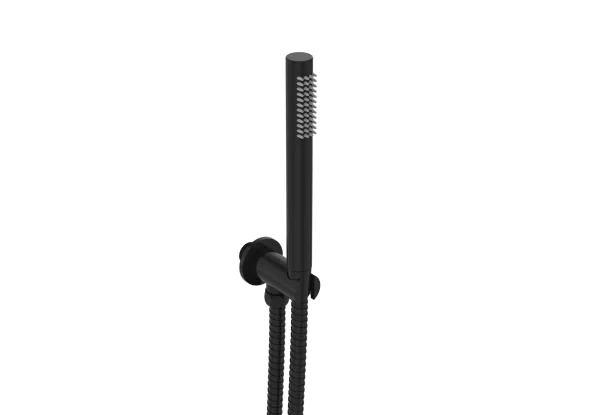 Saneux Cos Slim Handset - W/ Outlet Elbow & Holder & 150cm Hose - Satin Black