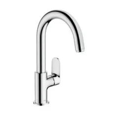 Hansgrohe Vernis Blend Single Lever Basin Mixer With Swivel Spout And Pop-up Waste Set Chrome product image - Image 1