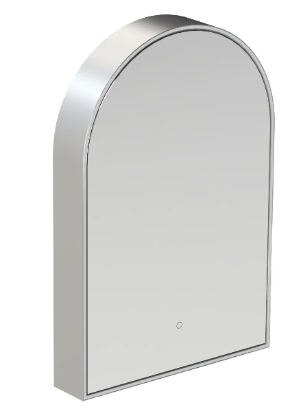 HIB - Romana Cabinets - Aluminium - W50 x H90 x D14cm 