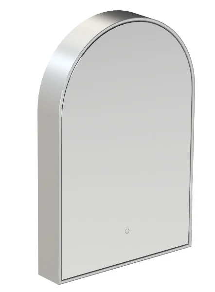 HIB - Romana Cabinets - Aluminium - W50 x H90 x D14cm 