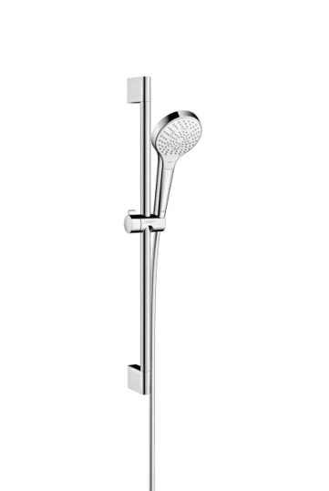 Hansgrohe Croma Select S Shower Set 110 Multi With Shower Rail 65 Cm White/chrome detail view - Image 2