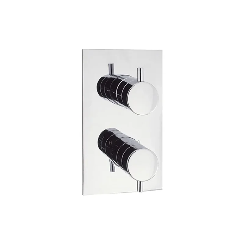 Crosswater Kai Lever/MPRO Crosshead Rectangular 1000 Thermostatic Back Plate Chrome product image - Image 1