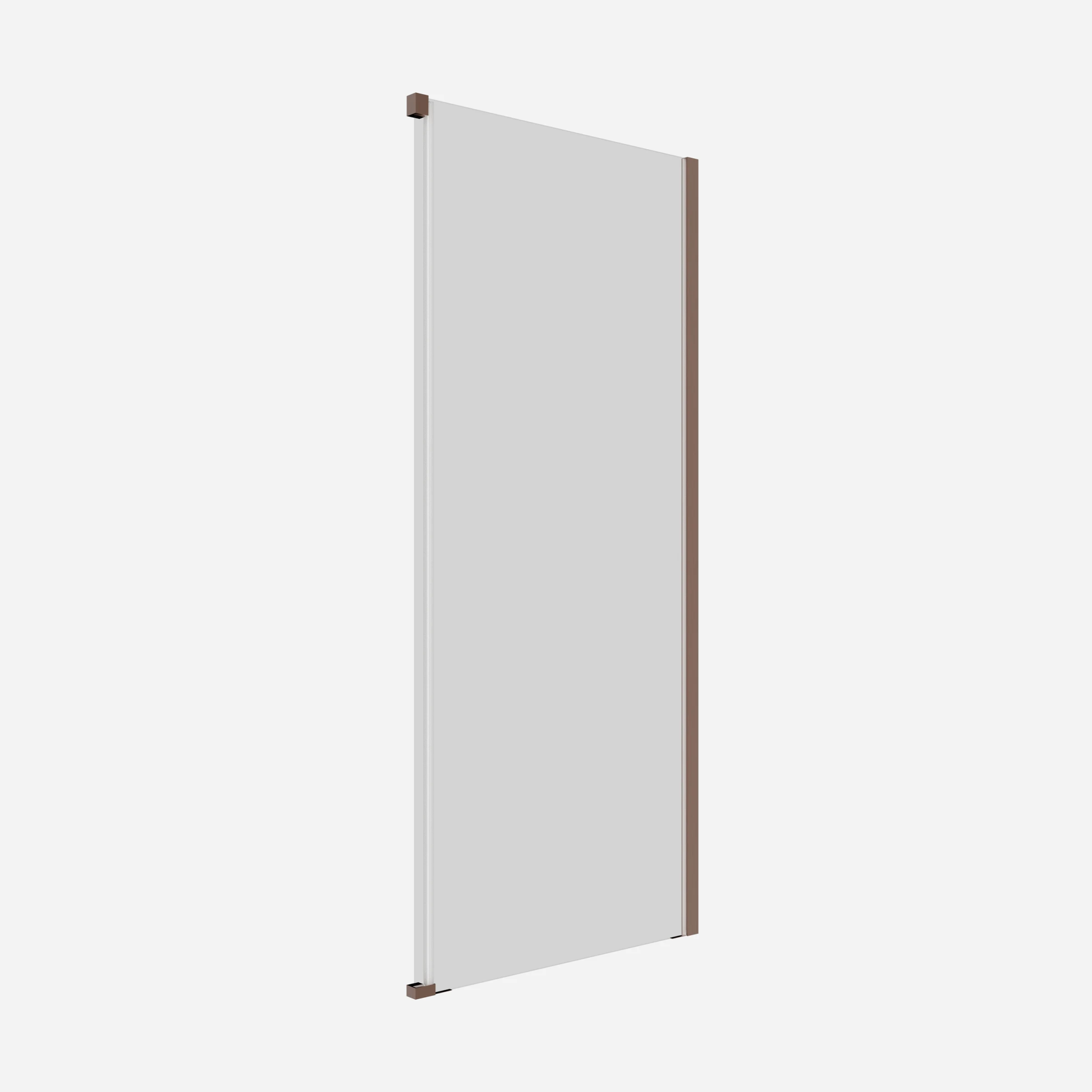 Crosswater Optix Side Panel 900 for Slider Brushed Bronze