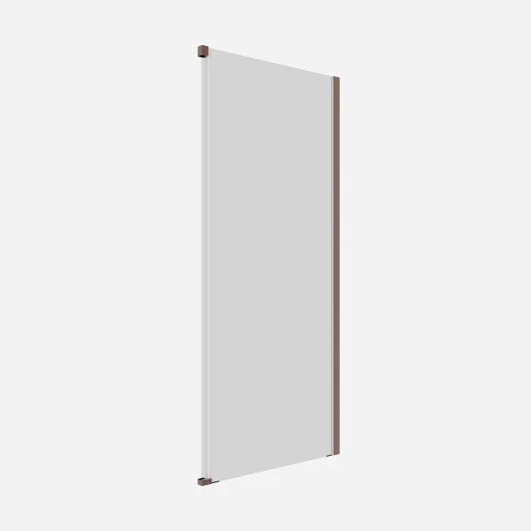 Crosswater Optix Side Panel 900 for Slider Brushed Bronze