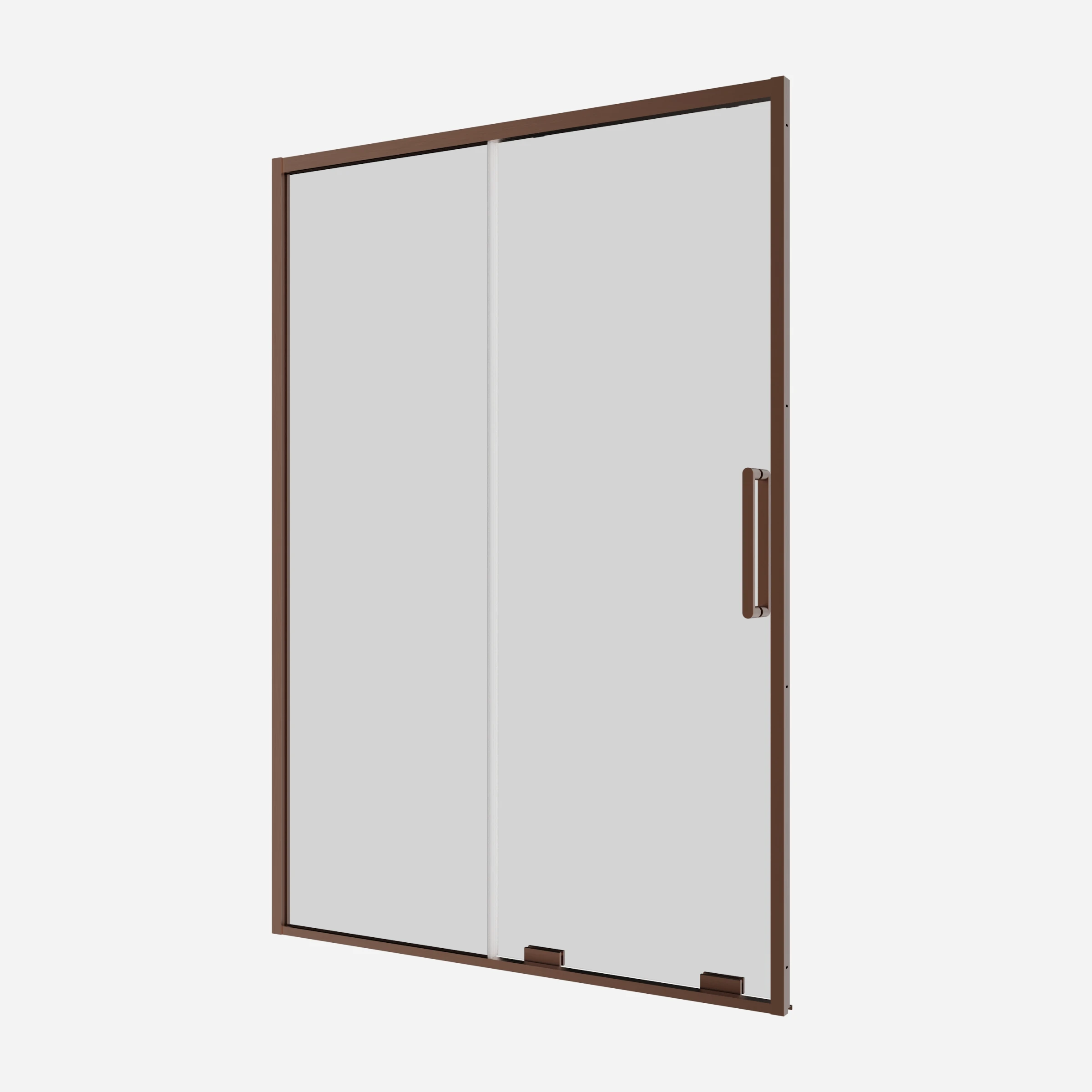 Crosswater Optix Soft Close SlidIng Door 1400 Brushed Bronze
