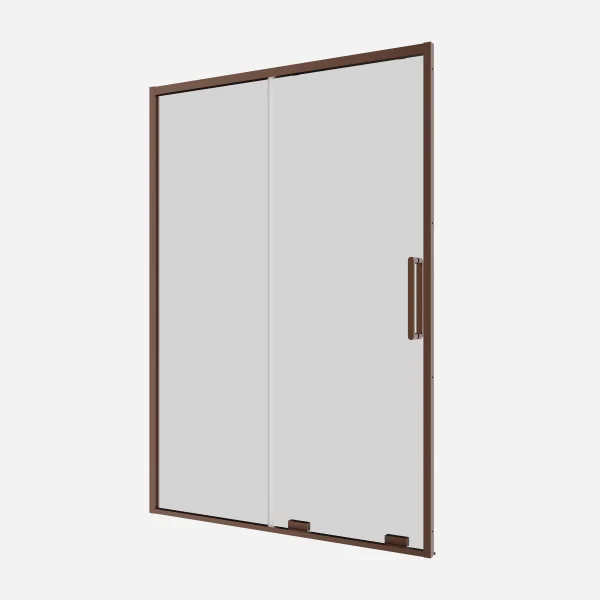 Crosswater Optix Soft Close SlidIng Door 1400 Brushed Bronze