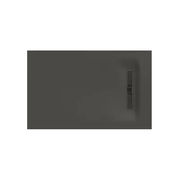Crosswater Vito Rectangle Shower Tray 760 x 1200 25mm Matt Grey
