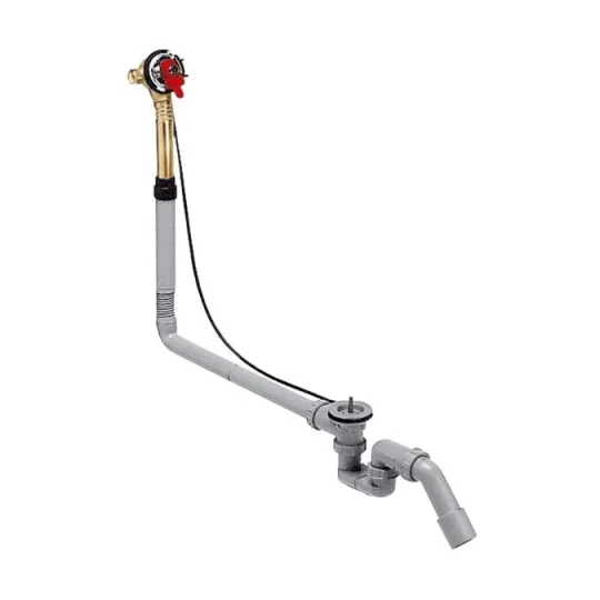 Hansgrohe Exafill Basic Set For Bath Filler With Waste And Overflow Set For Large Bathtubs detail view - Image 2