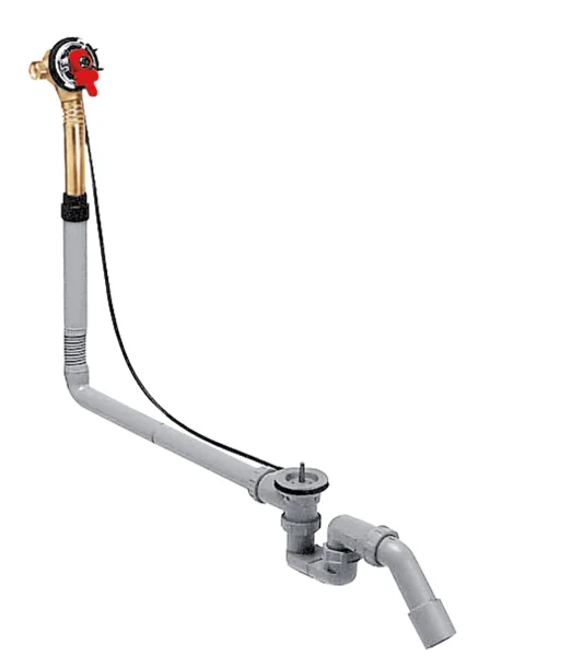 Hansgrohe Exafill Basic Set For Bath Filler With Waste And Overflow Set For Large Bathtubs