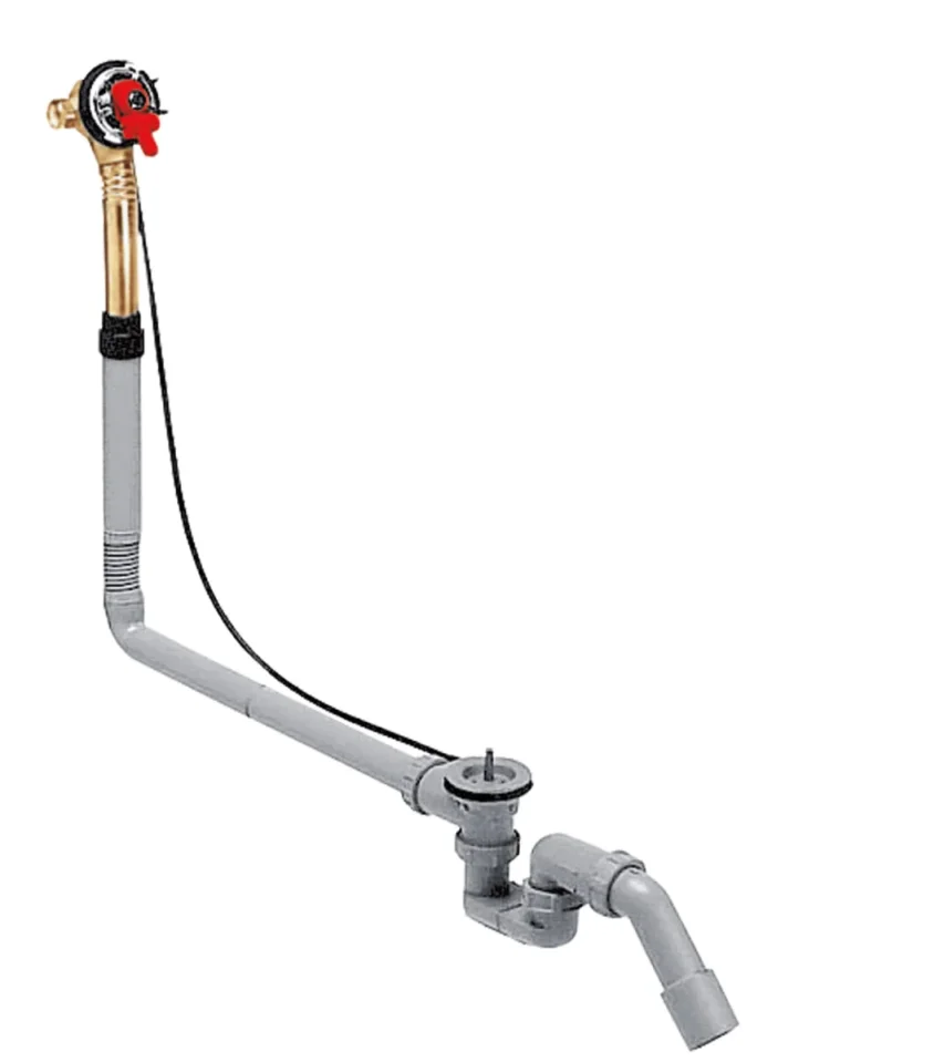 Hansgrohe Exafill Basic Set For Bath Filler With Waste And Overflow Set For Large Bathtubs product image - Image 1