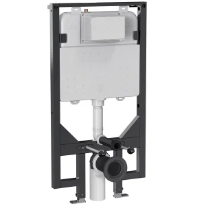 Crosswater Slim Depth Wc Support Frame 1.14m Height (with Dual Flush Concealed Cistern & Installation Kit)
